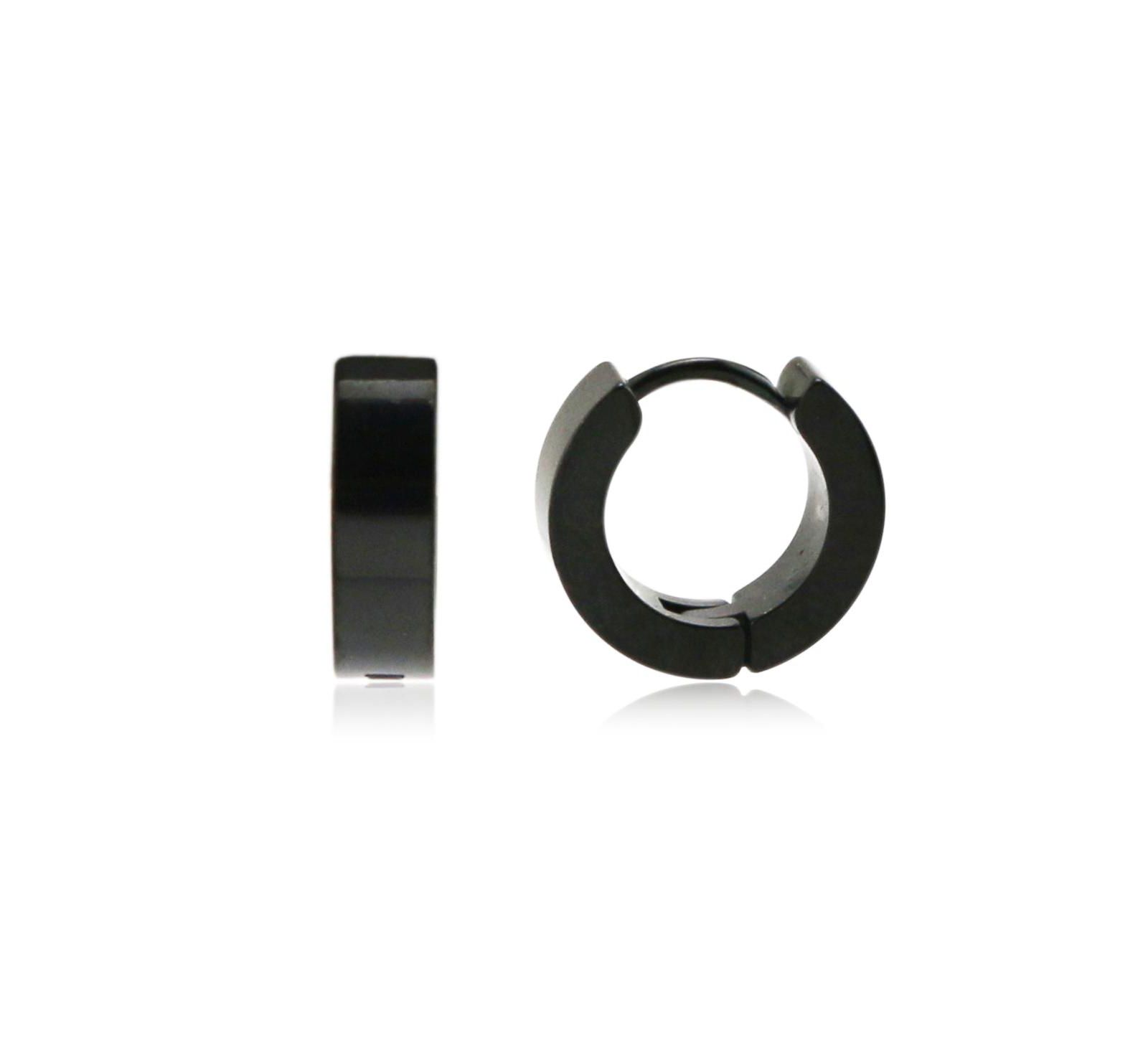 Серьги-кольца Rebl Jewelry Stainless Steel Round Huggie