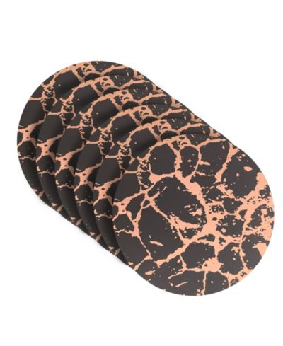Black and rose gold
