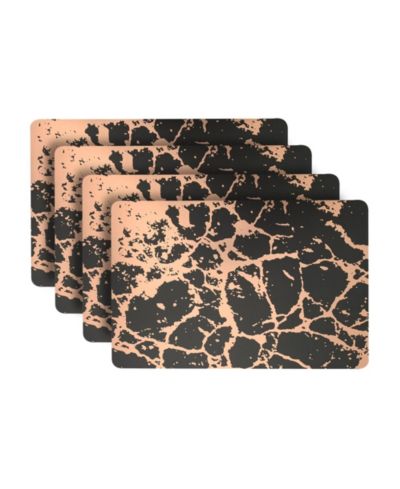 Dainty Home Washable Marble Cork Placemats