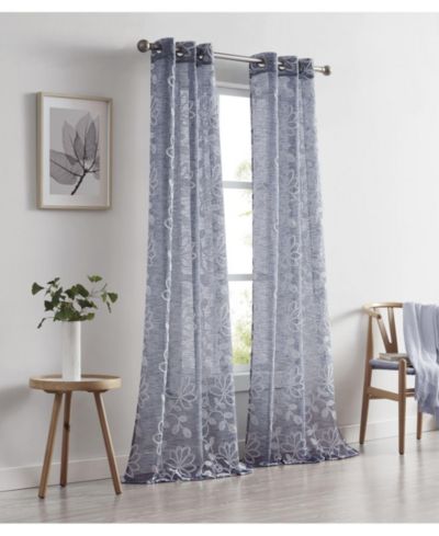 Комплект оконных панелей Dainty Home Rita Linen Look 76" W x 96" L