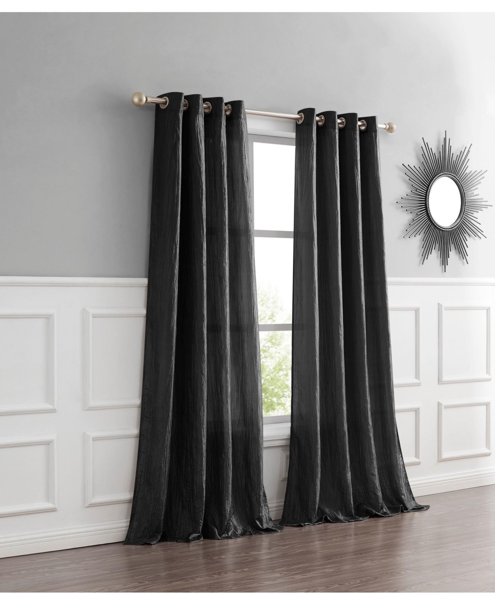Dainty Home Verona Light Filtering Window Panel 54" W x 84" L