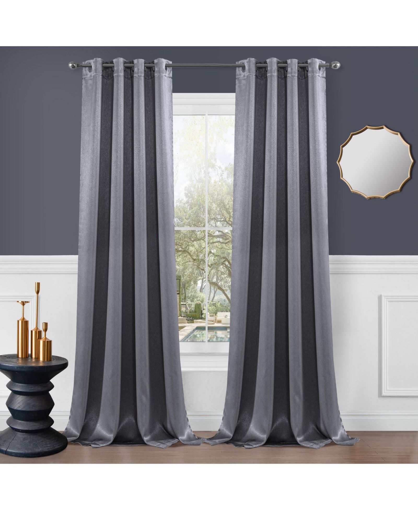Dainty Home Brookville Blackout Window Panel 52" W x 84" L