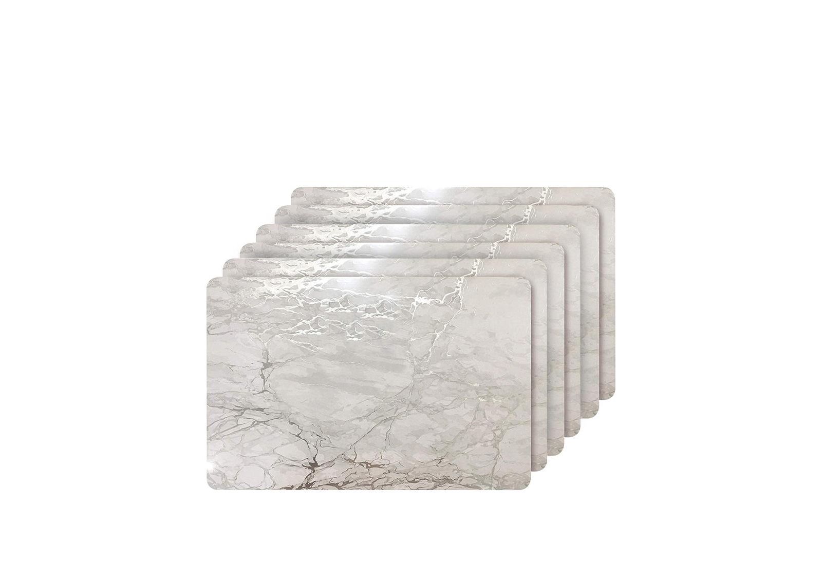 Dainty Home салфетки для стола из мраморного пробки, моющиеся