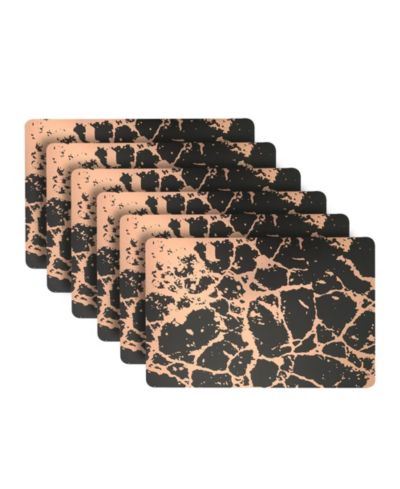 Black and rose gold