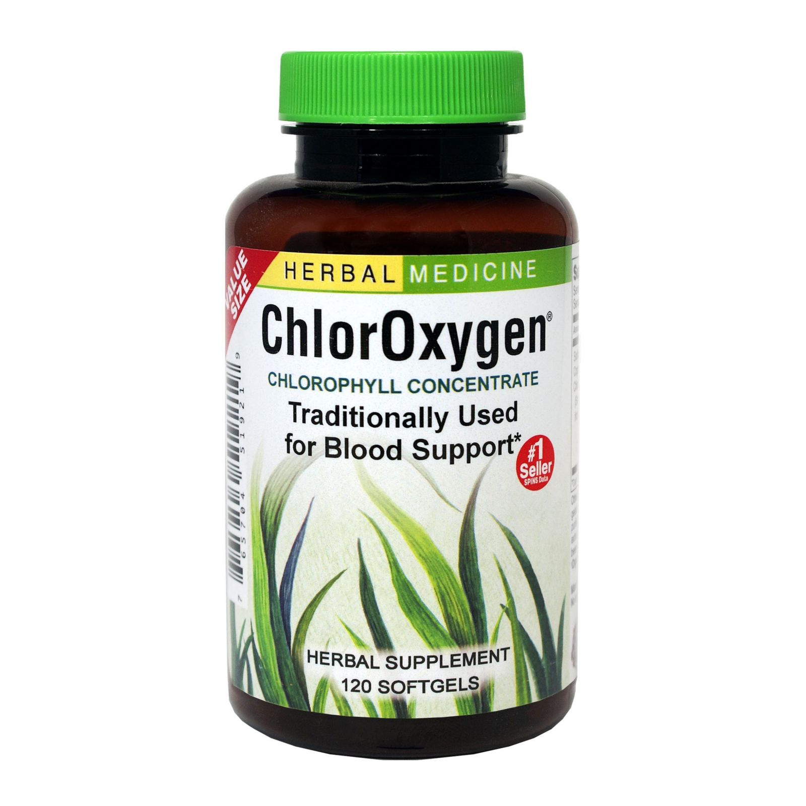 Добавка Trace Minerals Herbs ETC. Chloroxygen Softgels, 120 CT