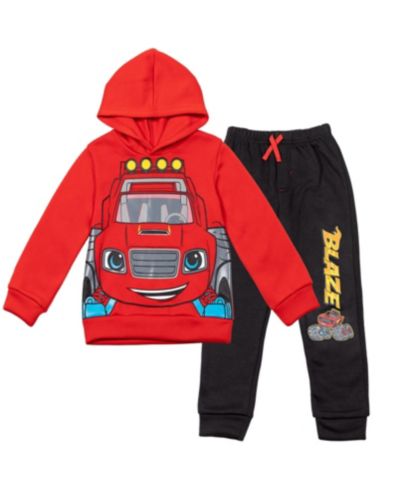 Blaze and the Monster Machines комплект из худи и джоггеров Zeg Stripes Pickle для малышей