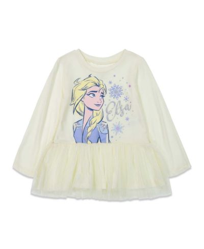 Комплект из футболки с пеплумом и леггинсов Frozen для девочек