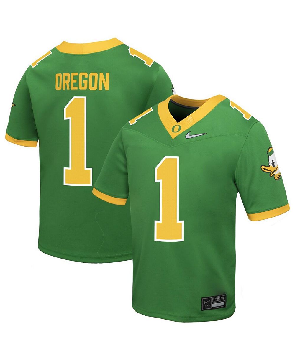 Детская джерси Nike Oregon Ducks Vapor Fusion Alternate, зеленый цвет