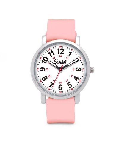 White with Light Pink Band