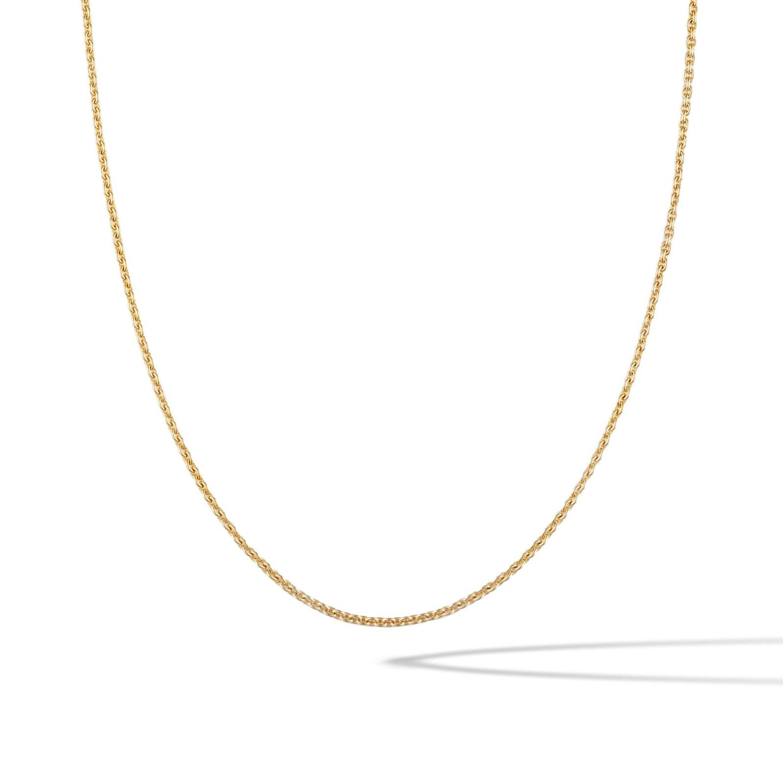 Vincero Женское ожерелье Rolo из стерлингового серебра с напылением 14k Gold-Plated