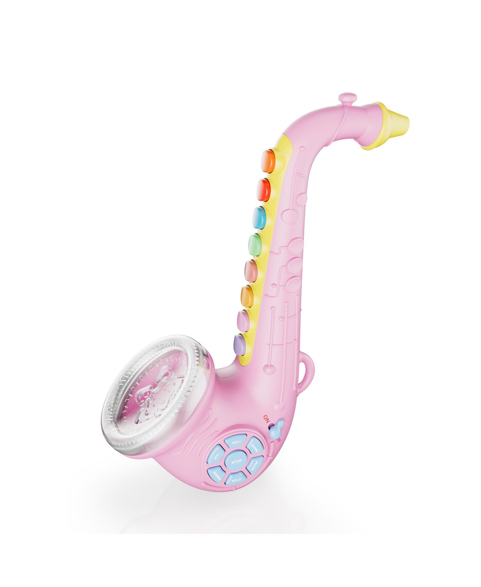 Contixo KT1 Детская музыкальная игрушка Saxophone-Pink