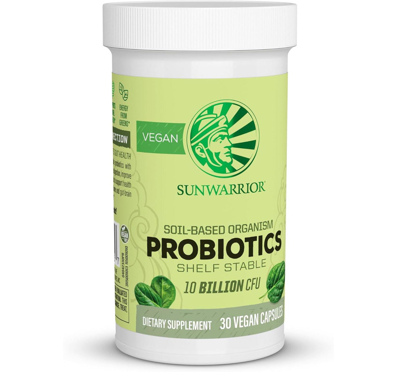Sunwarrior Пробиотики Plant Grows to 100 Billion CFU