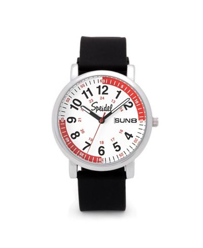 Speidel Scrub 30 Version 2 Pulsometer Watch in Black