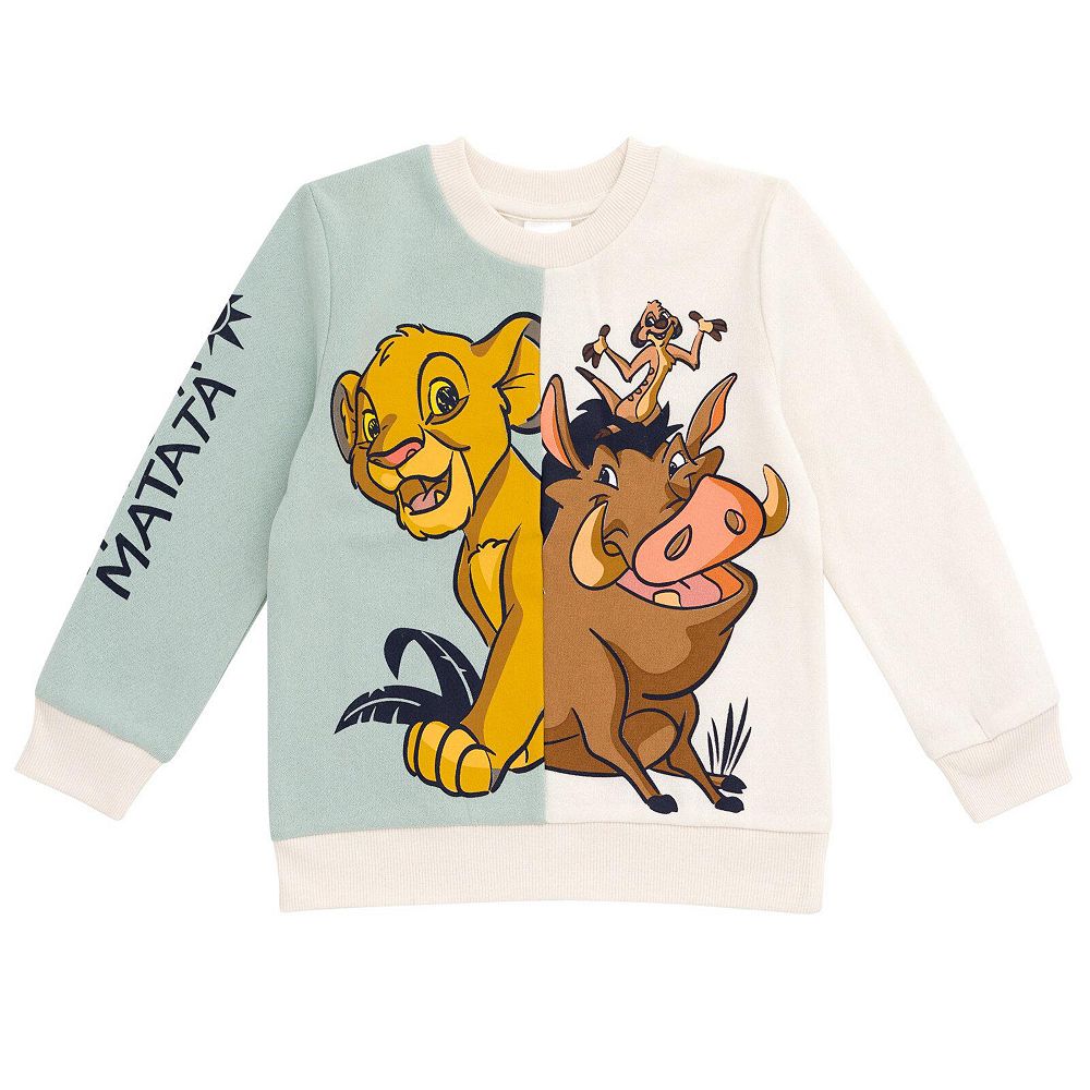 Lion King детский свитер для мальчиков 2T-5T с Симбой, Пикару, Микки Маусом и Плуто