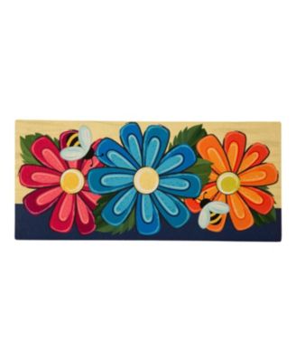 Коврик Evergreen Spring Floral Sassafras для дома и улицы, 1'10"x10", мультиколор