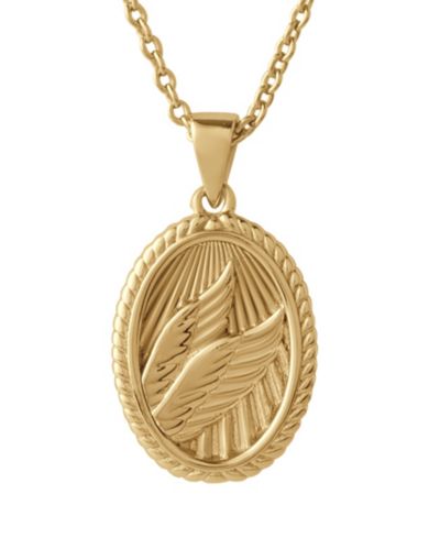 Женский кулон Vincero Wings из полированного 14k Gold