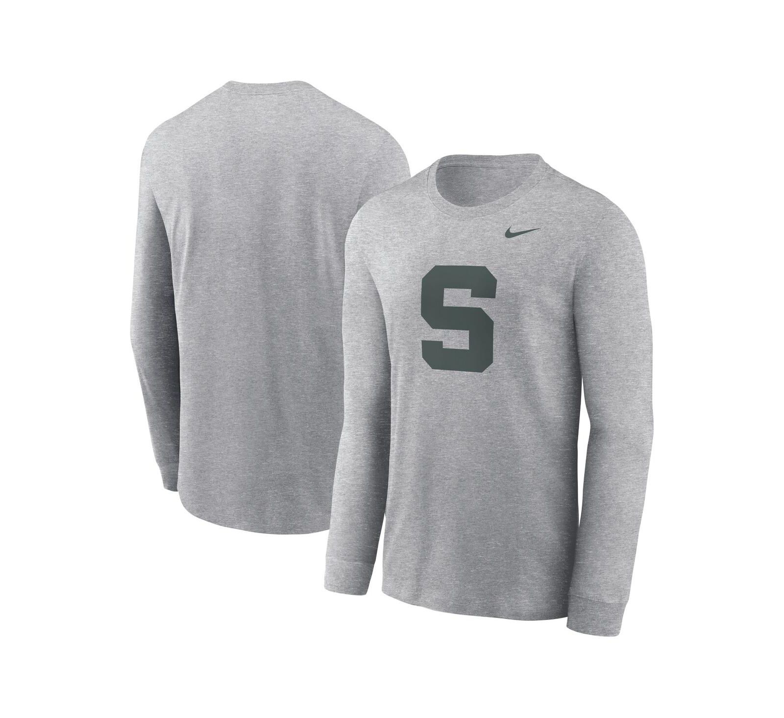 Nike Men's Michigan State Spartans Alternate Logo Long Sleeve T-Shirt