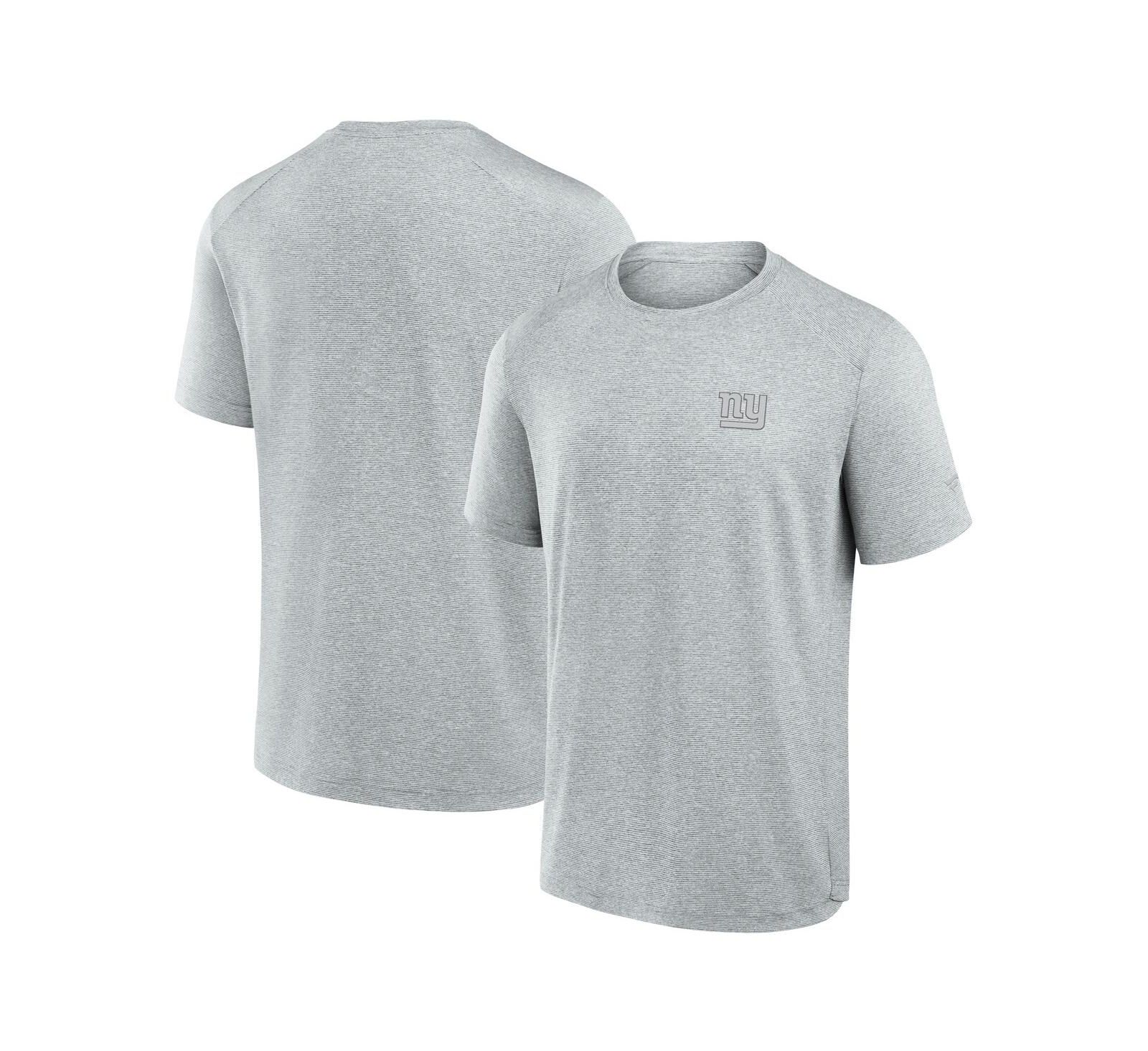 Мужская футболка Fanatics Gray New York Giants Front Office Tech