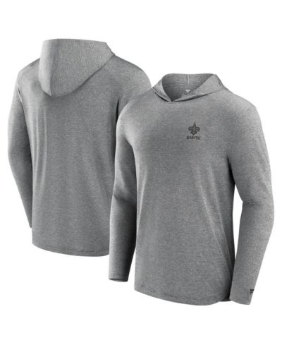 Мужская футболка-худи Fanatics Black New Orleans Saints Front Office Tech Lightweight