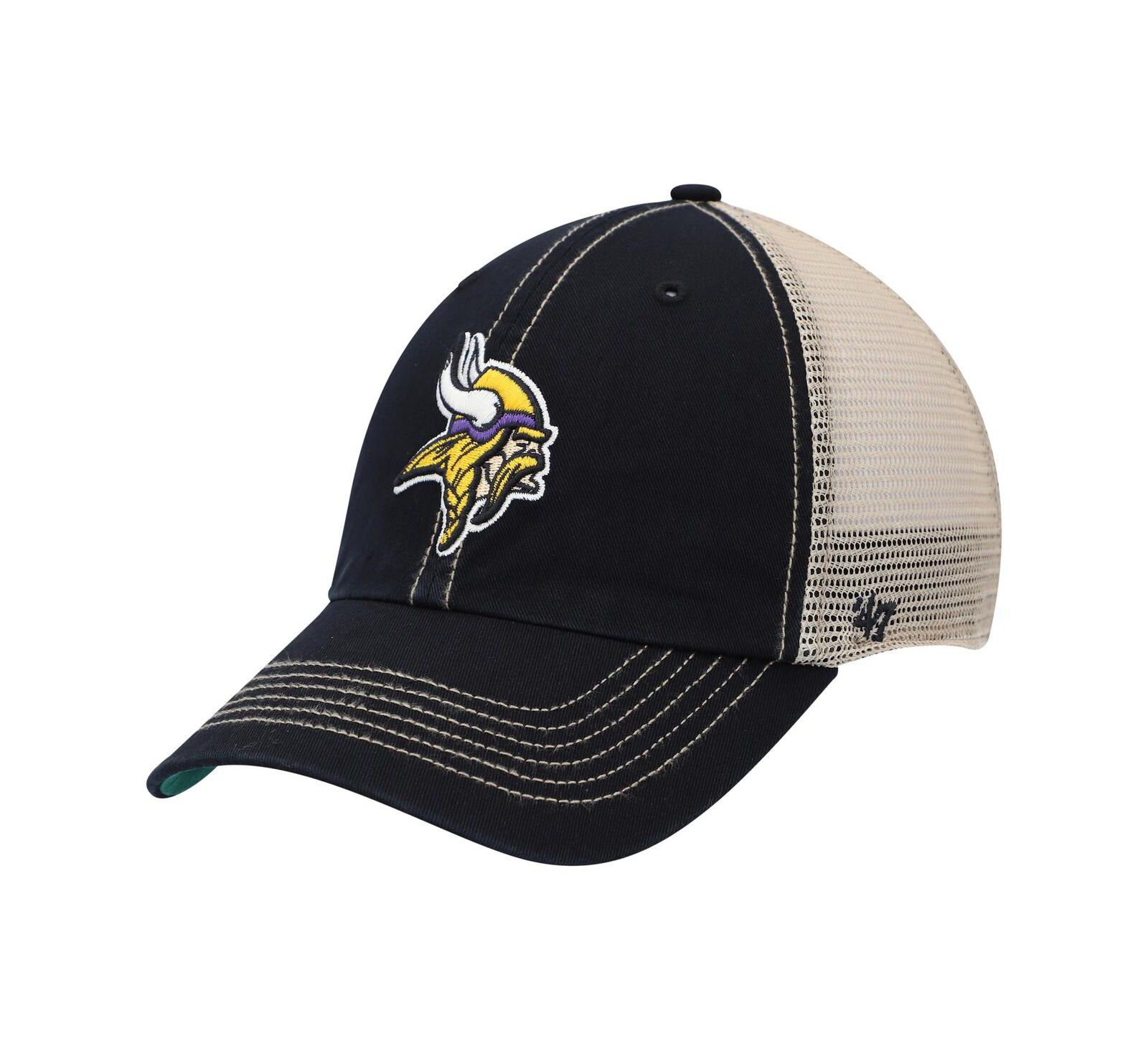 Кепка '47 Brand Men's Minnesota Vikings Trawler Trucker Clean Up