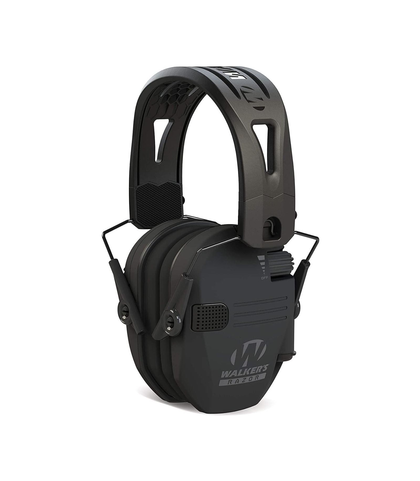 Walkers Razor Tacti-Grip Wireless Microphone Over-Ear Headphones
