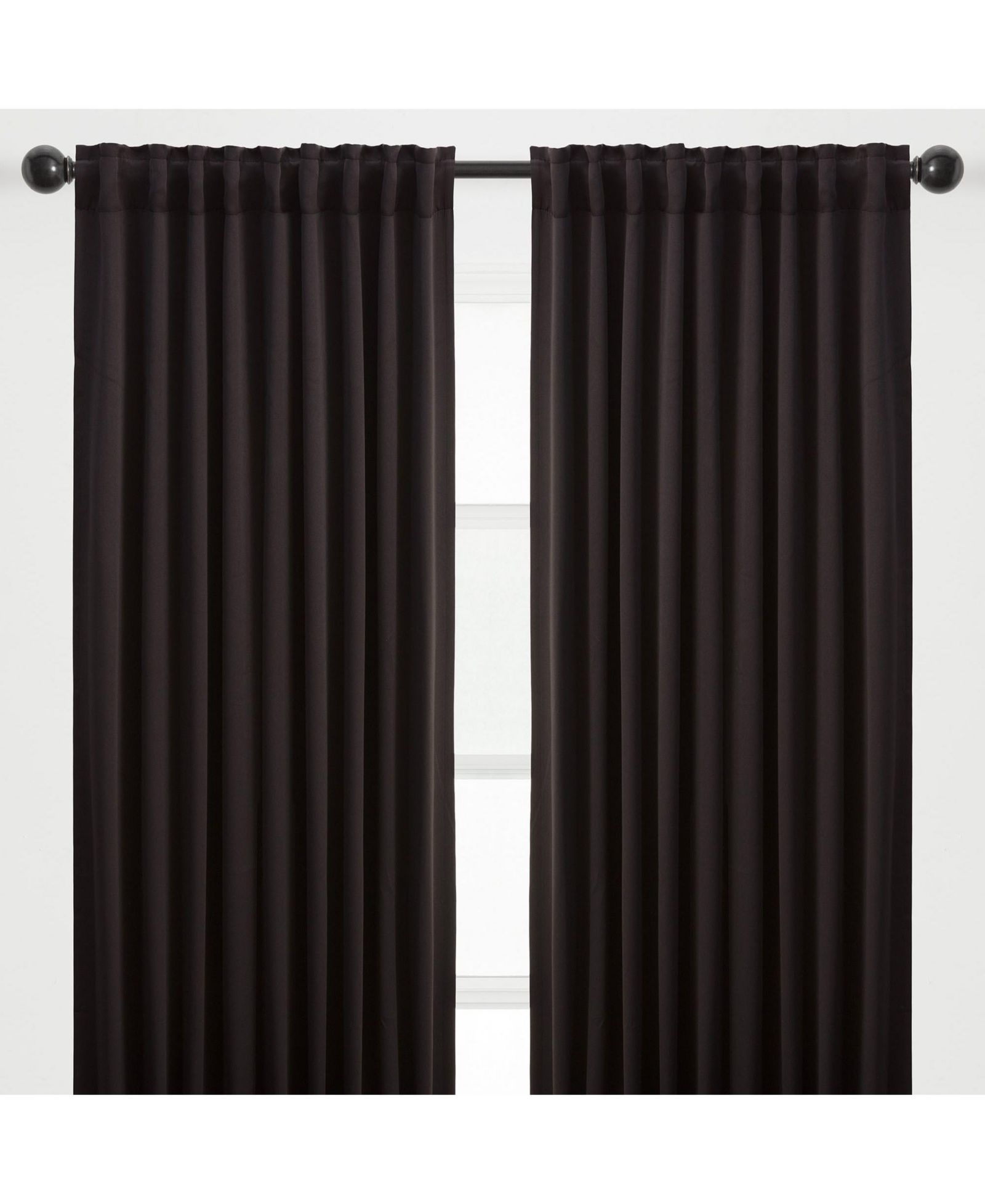 Шторы Chanasya Premium 2-Panel Solid Contemporary Room Darkening