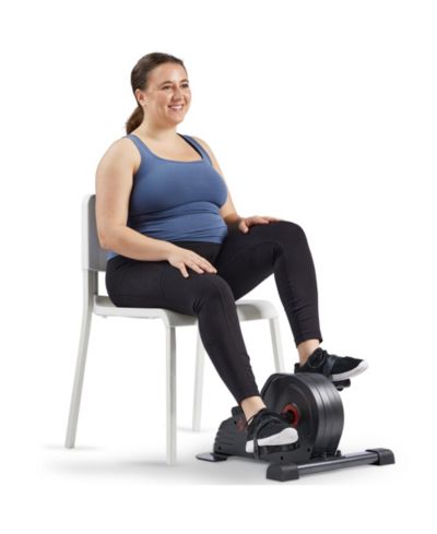 Умный велотренажер под стол Sunny Health & Fitness с Bluetooth и приложением SunnyFit