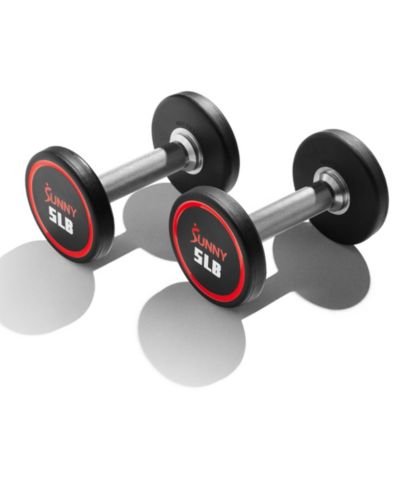 Sunny Health & Fitness Гантели круглые из полиуретана, 5LBs (пара)