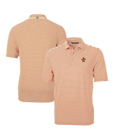 Cutter & Buck Men's Vault DryTec Virtue Eco Pique Stripe Polo