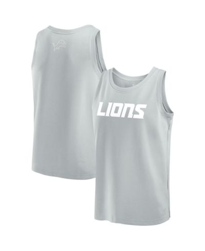 Мужской майка-алкоголичка Fanatics Detroit Lions Elements, серая