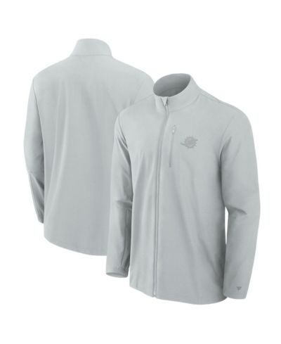 Мужская куртка Fanatics Miami Dolphins Full-Zip, серая