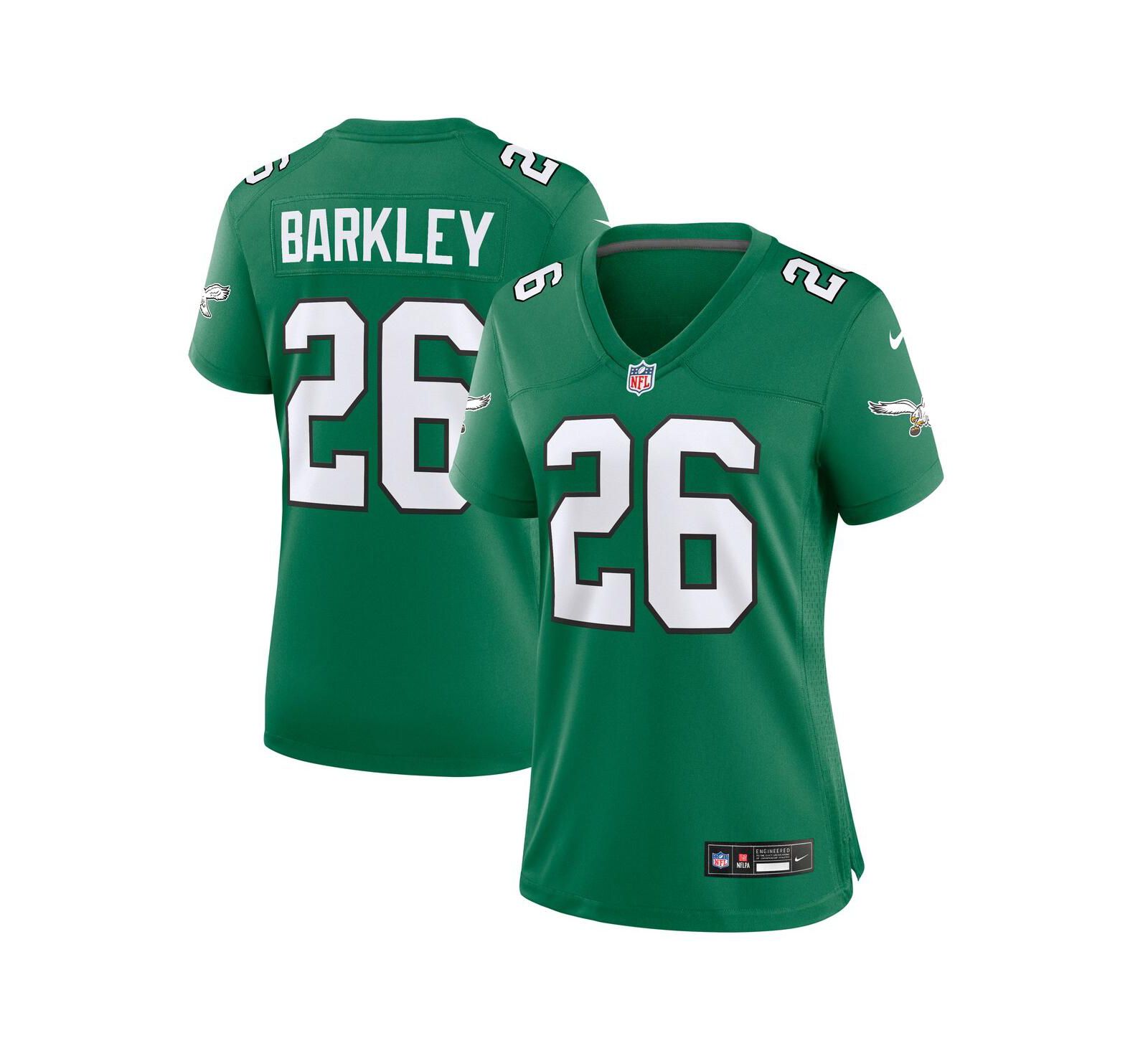 Мужская джерси Nike Saquon Barkley Philadelphia Eagles Alternate Game