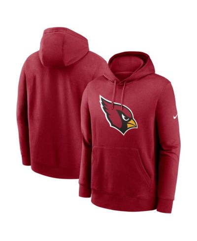 Nike мужское худи Cardinal Arizona Cardinals Club Logo с капюшоном