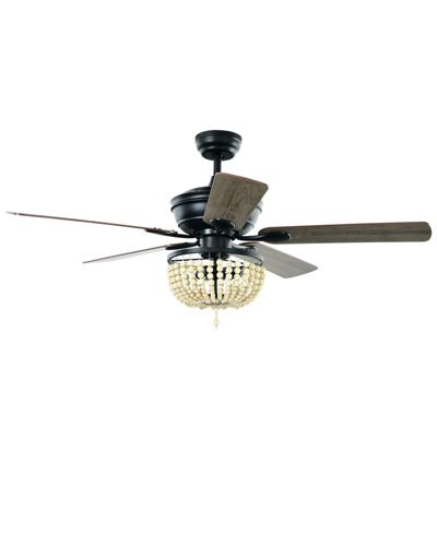 SUGIFT 52 Inch Retro Ceiling Fan Light with Reversible Blades Remote Control