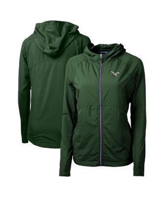 Толстовка Cutter & Buck Women's Hunter Green Philadelphia Eagles Eco Knit