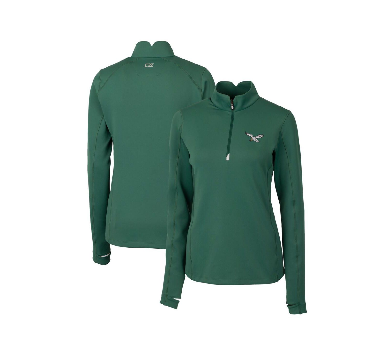 Cutter & Buck Женский джемпер Quarter-Zip Philadelphia Eagles