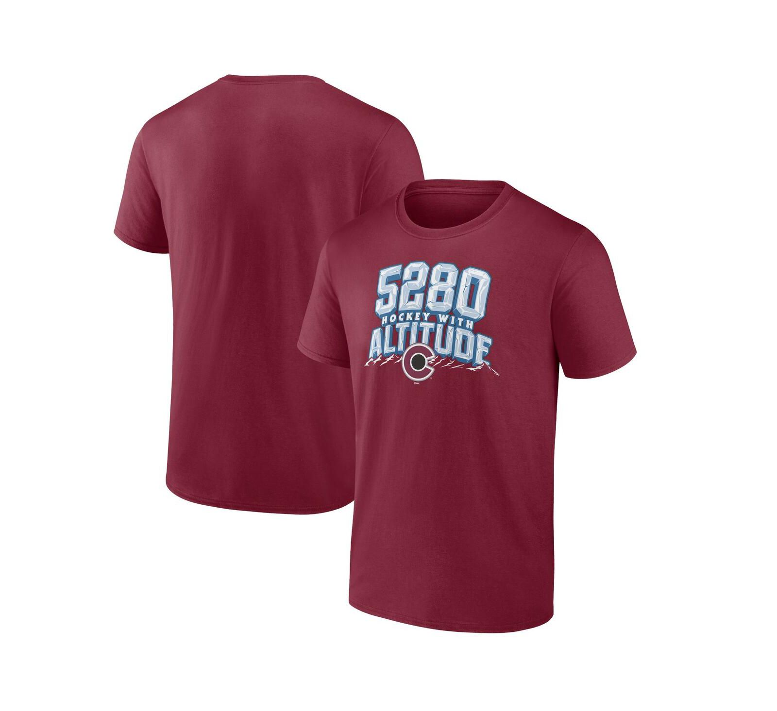 Fanatics Men's Burgundy Colorado Avalanche Local T-Shirt