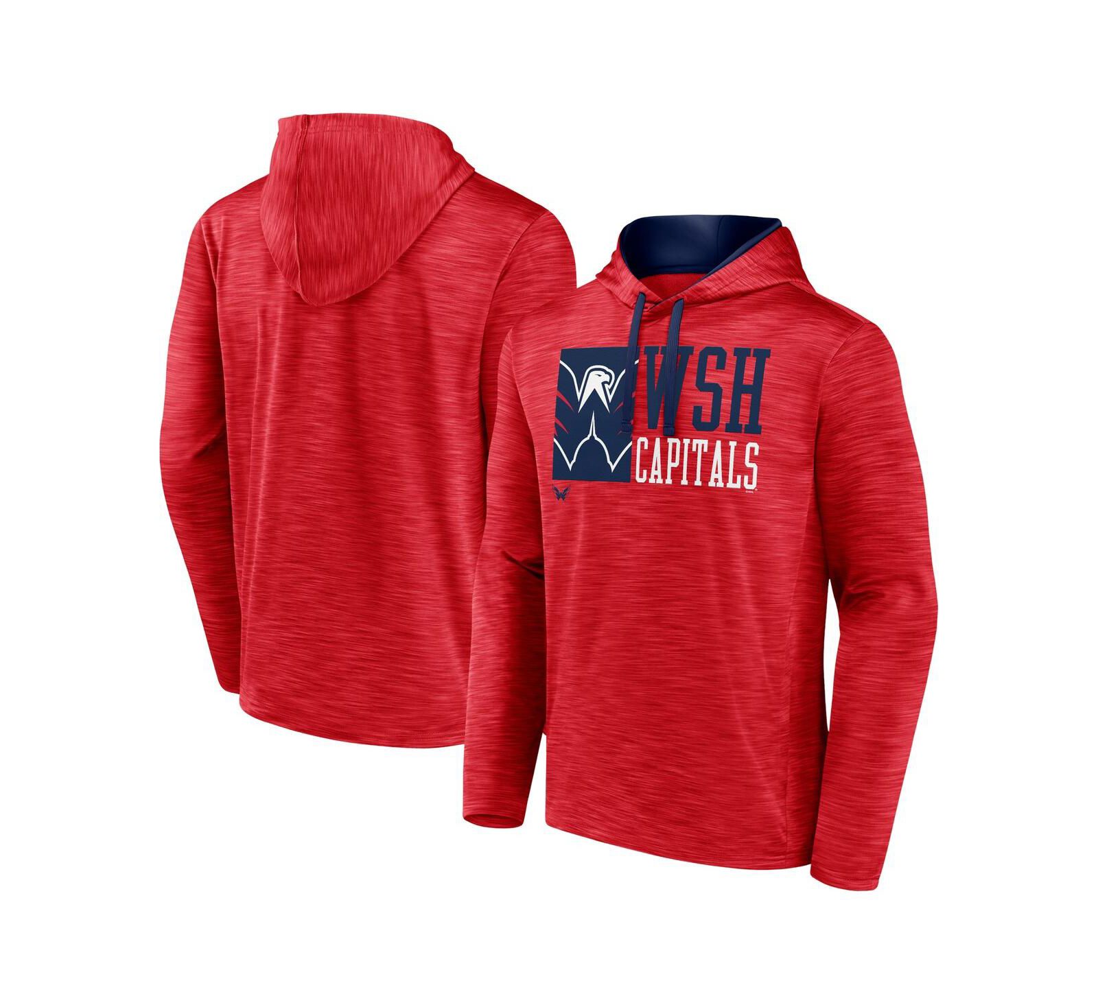 Fanatics Мужское худи pullover Washington Capitals Red