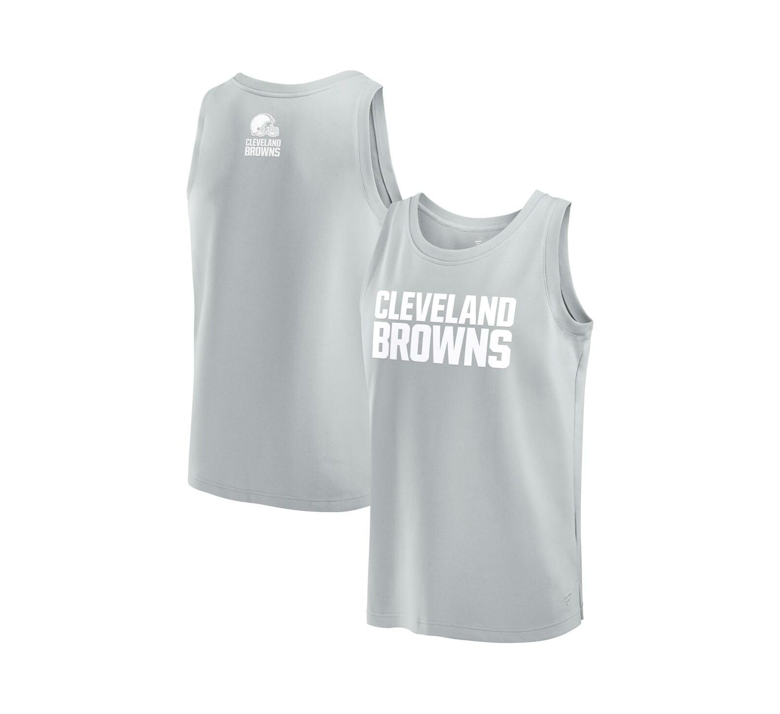 Мужской майка-топ Fanatics Cleveland Browns Elements, Gray