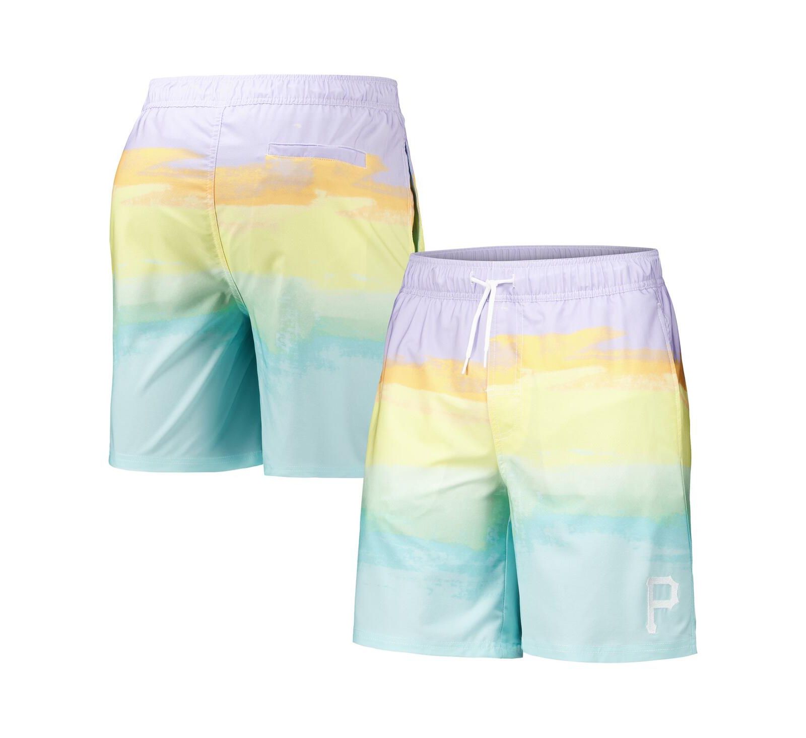 Мужские шорты G-III Sports by Carl Banks Pittsburgh Pirates Perfect Game Volley Board Shorts