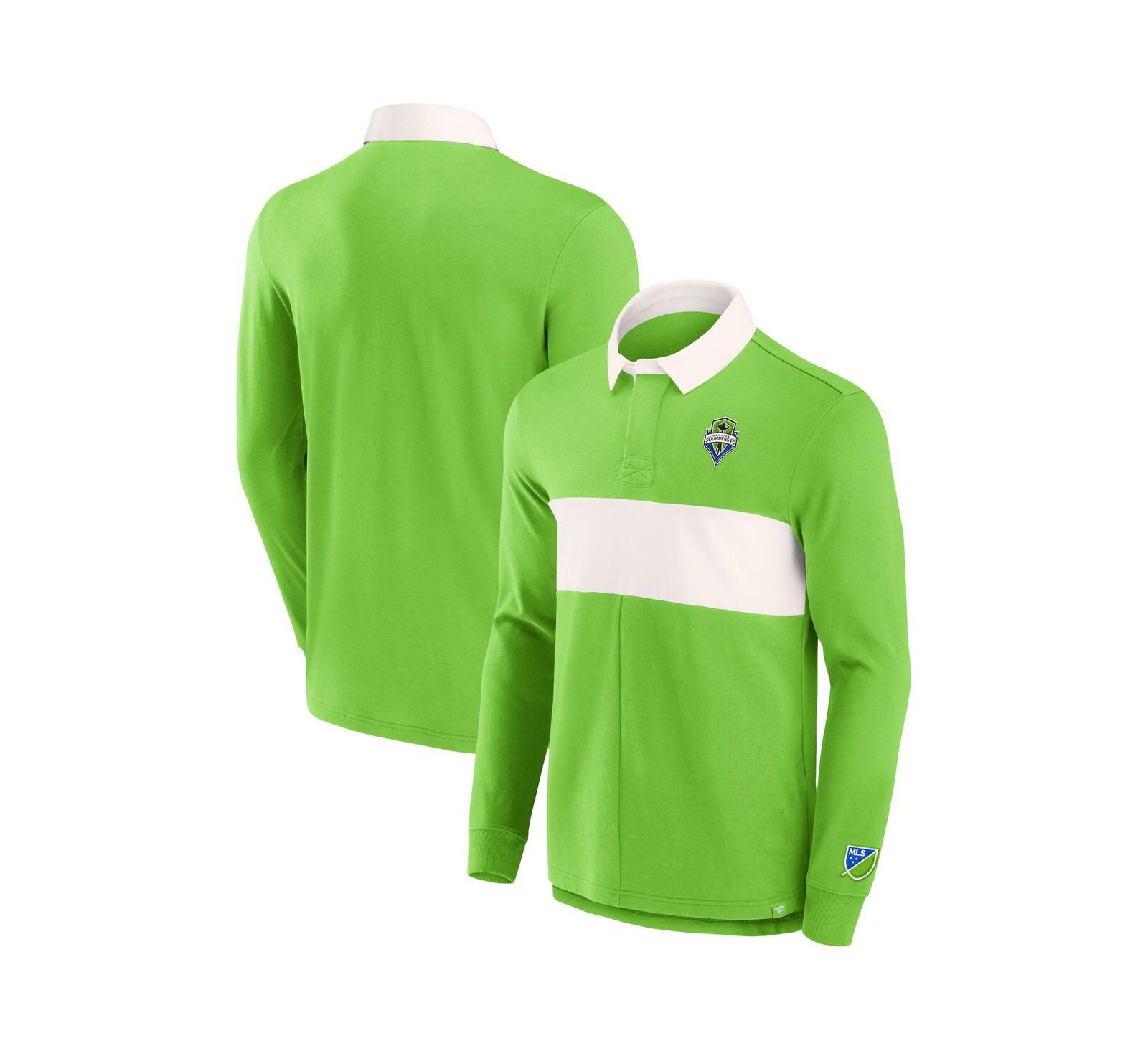 Fanatics Мужской поло Seattle Sounders FC зеленый