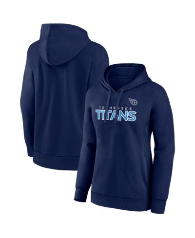 Женское худи Fanatics Tennessee Titans Iconic, темно-синее