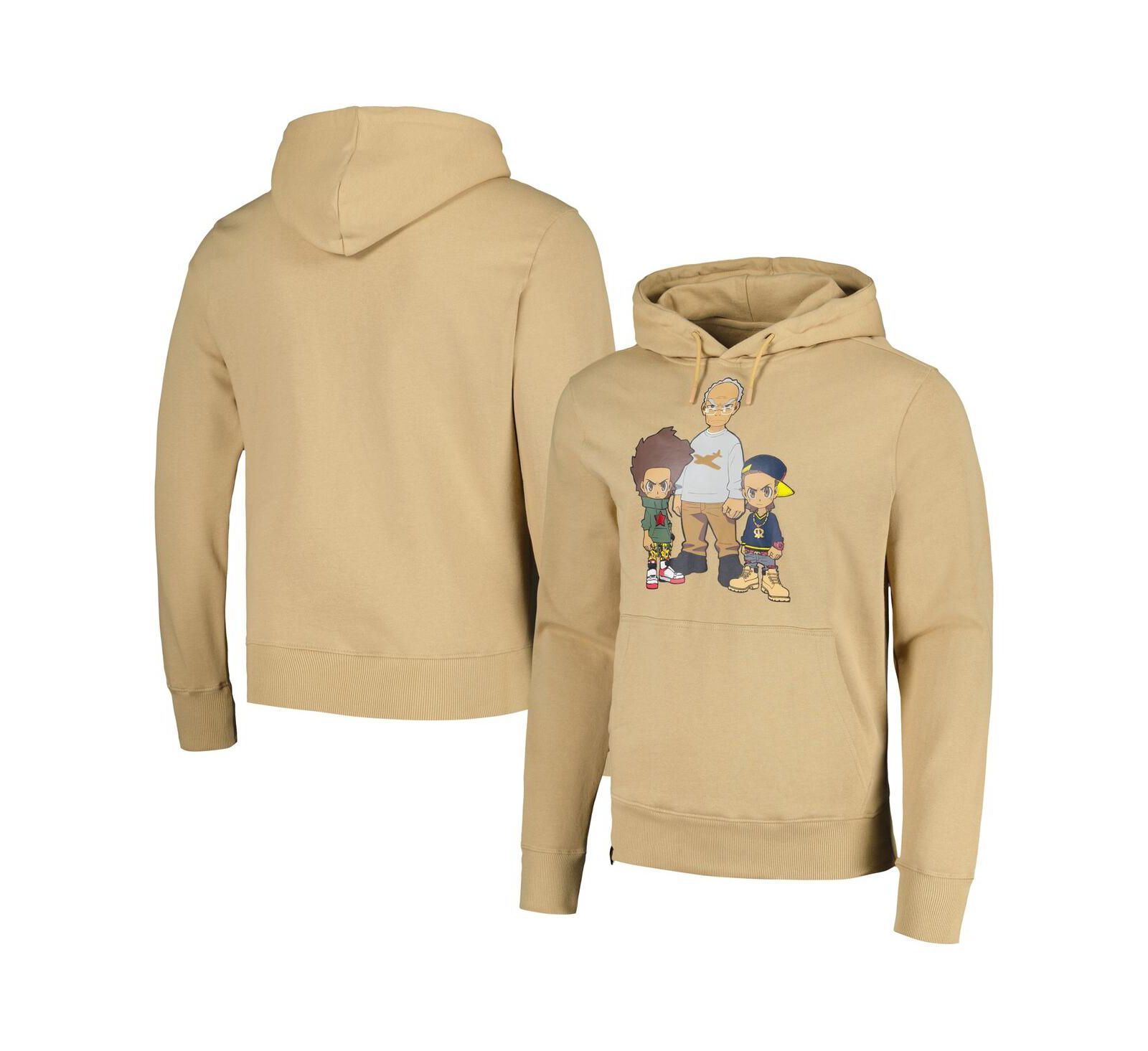 Мужской и женский худи Virtual Thread Tan The Boondocks Family Pullover