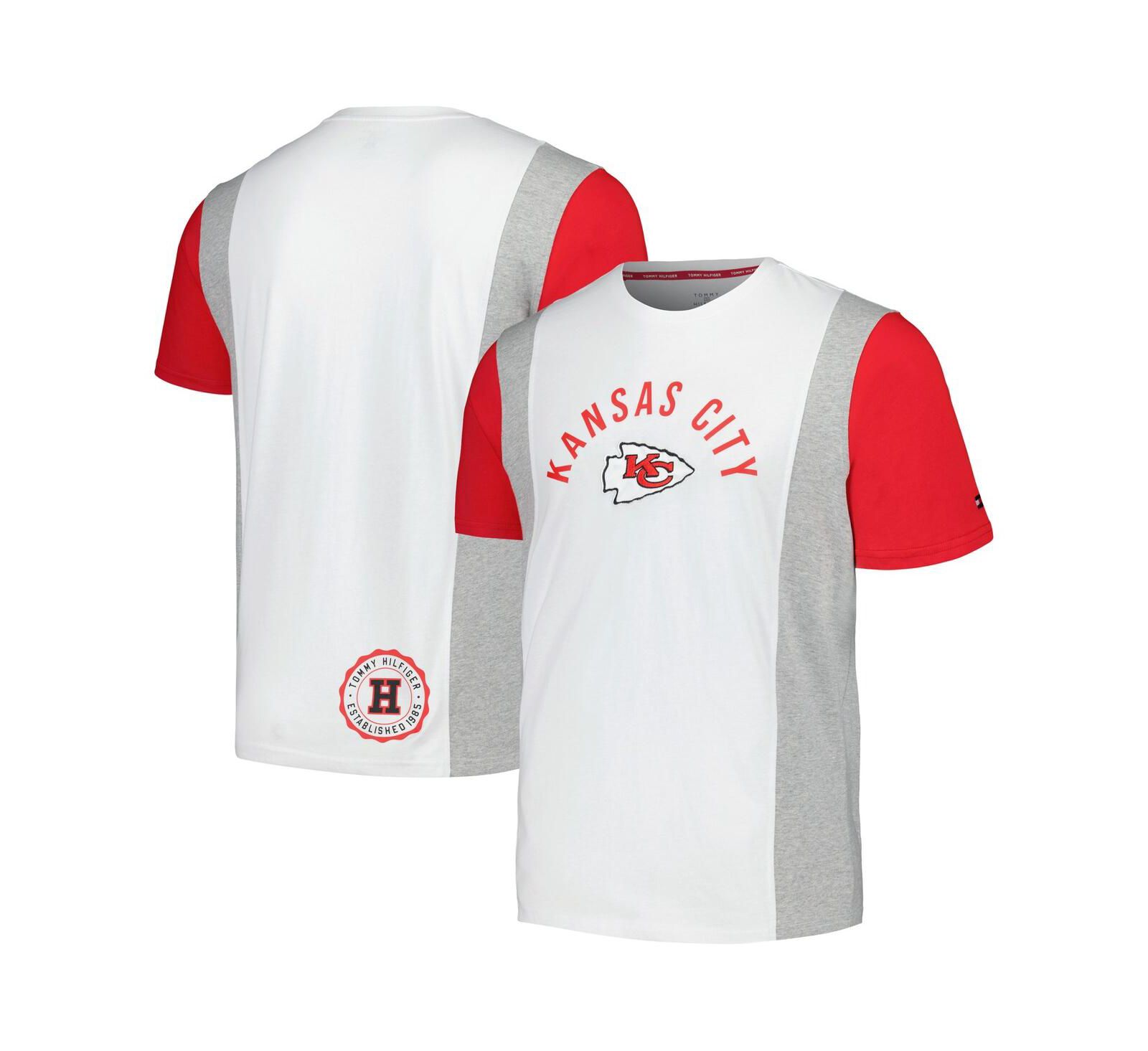 Tommy Hilfiger Men's White Kansas City Chiefs Philip T-Shirt