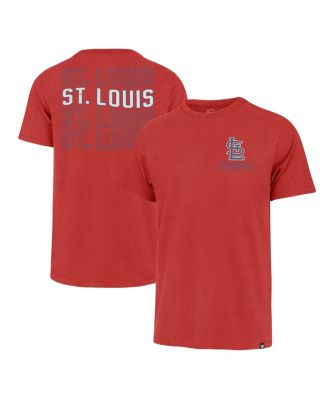 '47 Brand Men's Red St. Louis Cardinals Hang Back Franklin T-Shirt