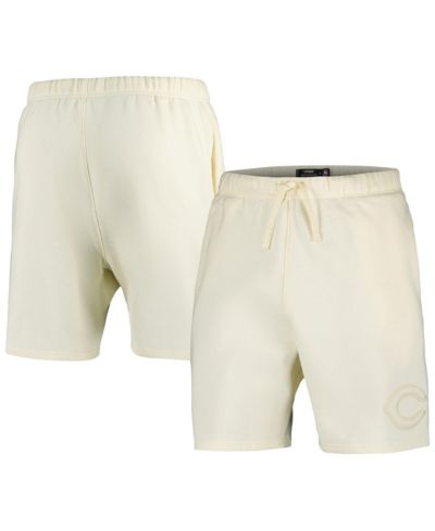 Мужские флисовые шорты Pro Standard Men's Cream Cincinnati Reds Neutral