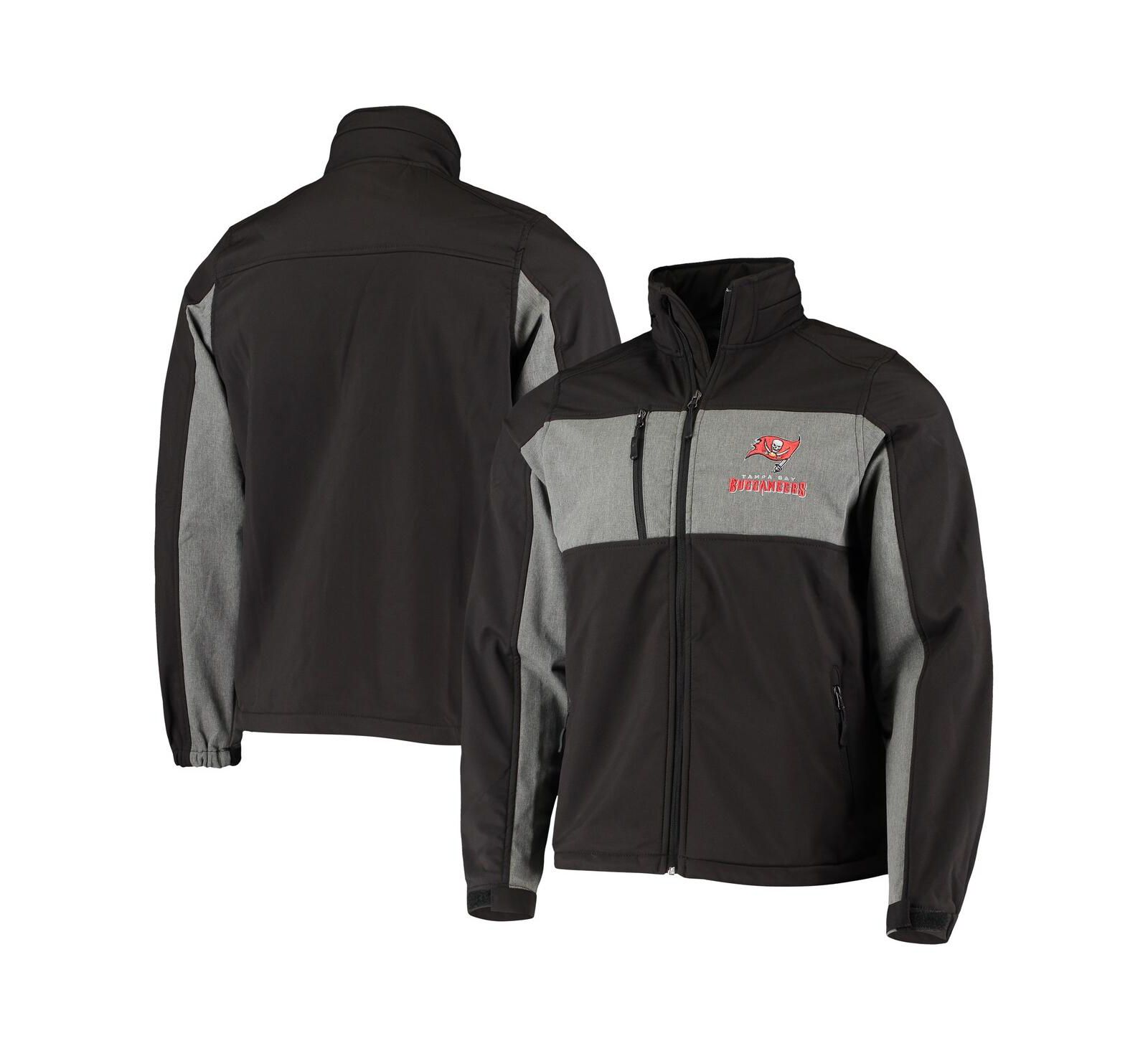 Мужская куртка Dunbrooke Tampa Bay Buccaneers Circle Zephyr Softshell Full-Zip, черная