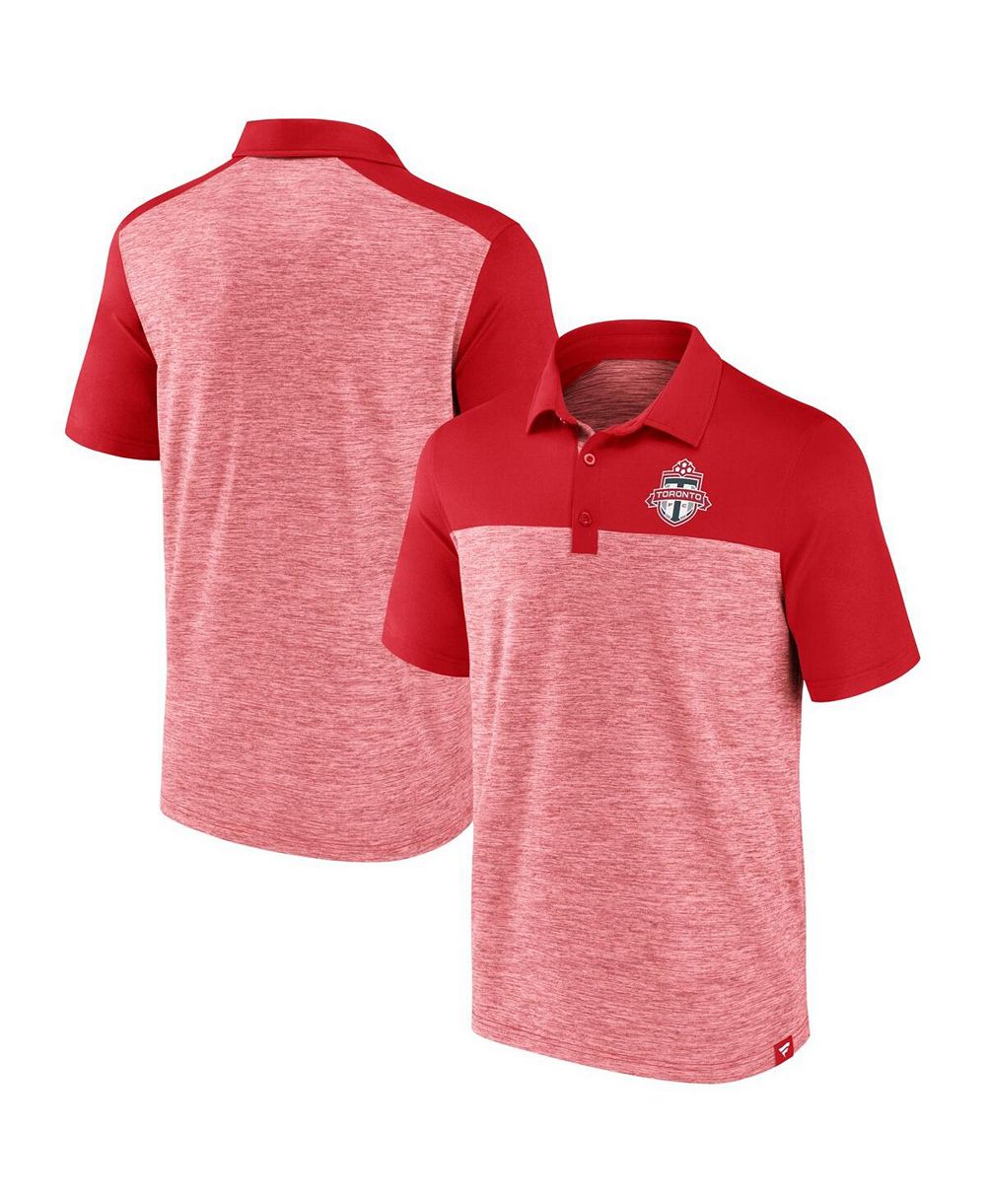 Fanatics Men's Red Toronto FC Clutch Space-Dye Polo