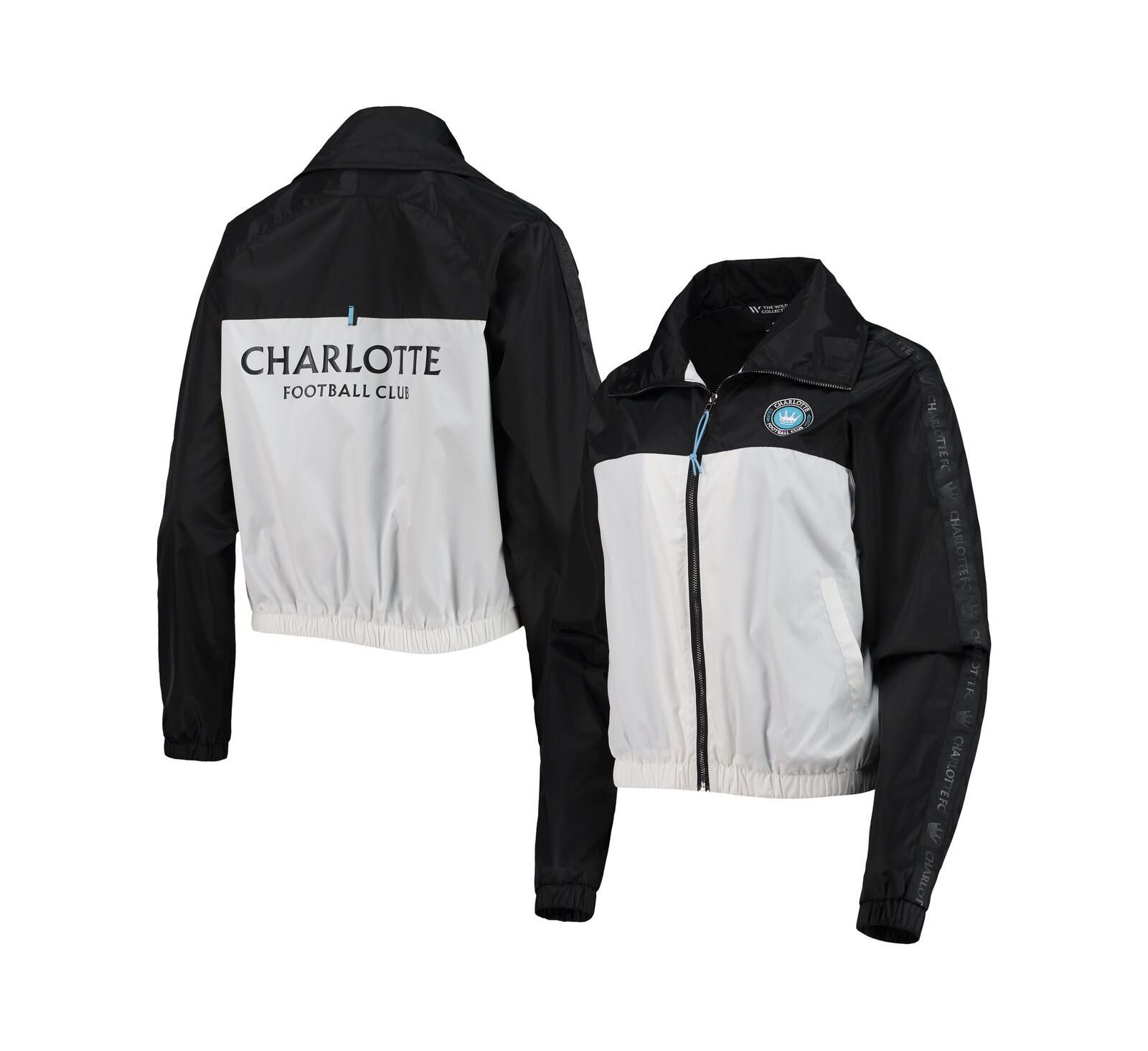 Женская куртка The Wild Collective Black Charlotte FC Anthem Full-Zip
