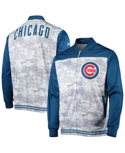 Мужская куртка Stitches Royal Chicago Cubs Camo Full-Zip Jacket